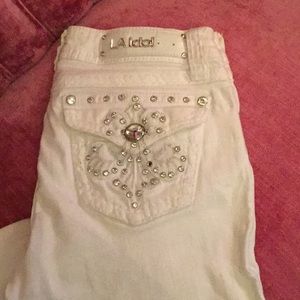 LA IDOL WHITE JEANS